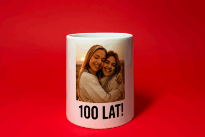 kubek z dużą grafiką