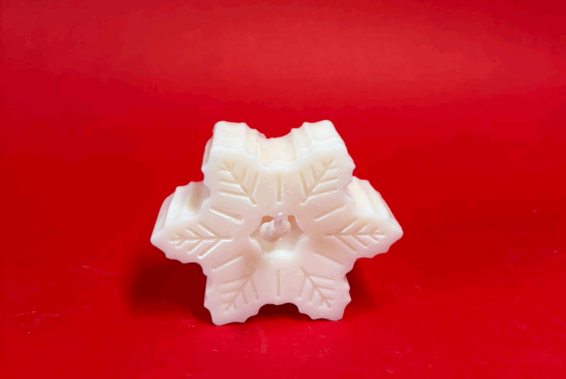 świeczka śnieżynka